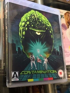 Contamination (BLU-RAY) Luigi Cozzi, ARROW VIDEO! ALL REGION BRAND NEW! - Picture 1 of 4