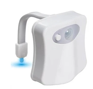 Toilet Light Motion Sensor 16 Colors Changing (2 Pack)Led Glow Bowl inside Toil - Picture 1 of 10