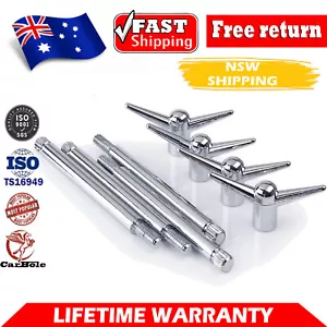 4Pack Chrome Valve Rocker Cover Hold Down Wing Nut Bolt For Ford Holden Chevy V8 - Picture 1 of 11