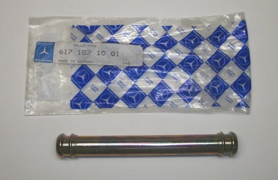 Mercedes Benz  Turbo Drain Tube 617 187 10 01  Fits 300D And Others - Image 1 of 1