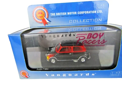 1:43 Corgi Vanguards VA01308 Austin 7 Mini On Fire Boy Racers EXC CONDITION - Image 1 of 4