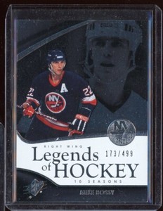 2011-12 SPx Legends Of Hockey #115 Mike Bossy 173/499