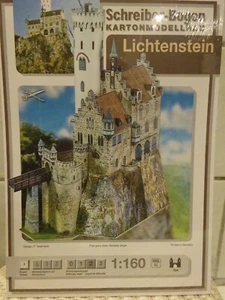 Burg Lichtenstein Schloss Schreiber-Bogen Kartonbausatz NEUAUFLAGE Bastelbogen - Bild 1 von 1