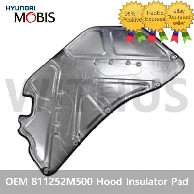 Almohadilla aislante capó OEM 811252M500 para HYUNDAI 13-17 Genesis Coupe_ Foto 1 de 4