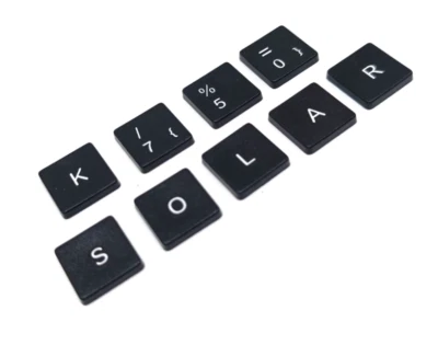 Logitech Ersatztaste / Tasten Keycaps für K750 Solar Tastatur QWERTZ Deutsch - Bild 1 von 4