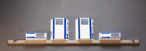 HO 1/87 AWM Modelle DE # 90001 Carrier Reefer Units - 2 large, 2 small - Picture 1 of 2