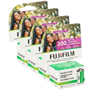 Fujifilm 200 Farbnegativfilm (35mm Rollfilm, 36 Belichtungen) 4x Packungen - Bild 1 von 1