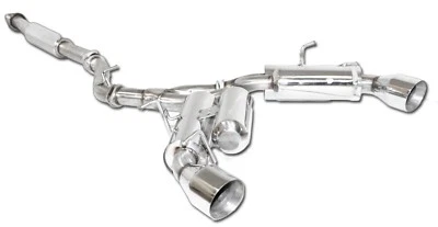 双回转排气适用于 13-UP 斯巴鲁 BRZ/ Scion FR-S GT-86 Coupe 2D 2.0L 4"Tip — 第 1/4 张图片
