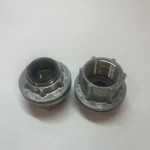 Lote De 2-3/4 Aluminio Meyers Conduit Hub H075 Nuevo - Imagen 1 de 14