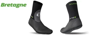 Schuhe Bretagne 3 MM Größe XXL (46-47) Sporasub Mit Sohle Hartschale Für Apnoe - Bild 1 von 3