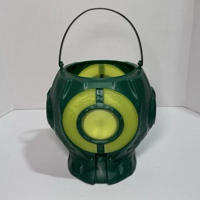 Cubo cubo de truco o trato Green Lantern Rubie’s Light Up Halloween 2011 ¡Funciona! Foto 1 de 4