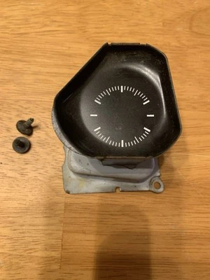 80 Pontiac Sunbird Voltage Temperature Gauge Delete Plate Volt Temp Monza 2+2 RH - Image 1 of 4
