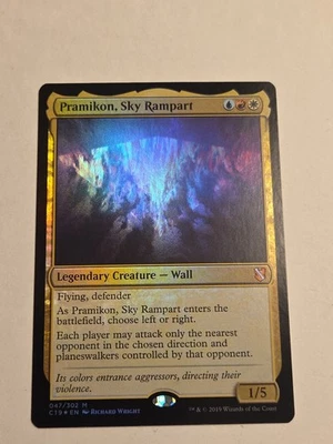 Pramikon Sky Rampart FOIL X1 MTG C19 Commander 2019 - Image 1 of 2