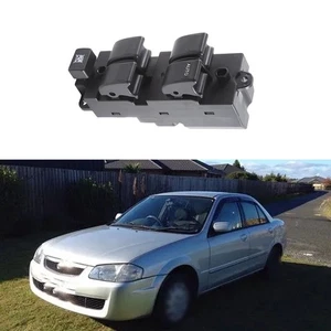 B27A-66-350 Front Window Control Switch Button For 1998-2003 MAZDA FAMILIA BJ - Picture 1 of 6