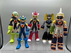 Megaman NT Warrior Blue Mattel capcon bass rockman thundersoul battlenetwork - Picture 1 of 9