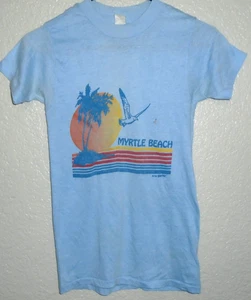 Vintage 1980er Florida Myrtle Beach T-Shirt Größe Small - Bild 1 von 2