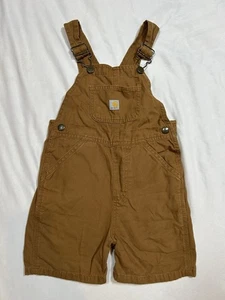 Pantaloncini Carhartt Khaki Ragazzo 4T Ottime Condizioni - Foto 1 di 5