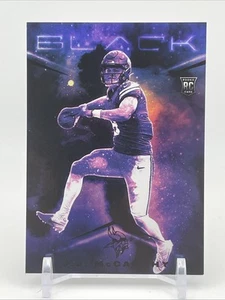 2024 Panini Black Smokescreen J.J. McCarthy Case Hit RC - Picture 1 of 2