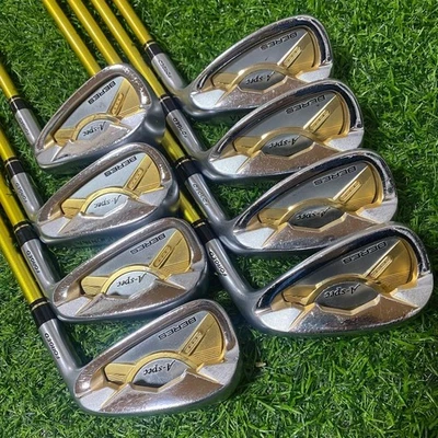 HONMA GOLF BERES A-Spec 8pcs Iron Set 6-11/A.S Flex-R 3STAR ARMAQ A-Spec 47 - Image 1 of 4