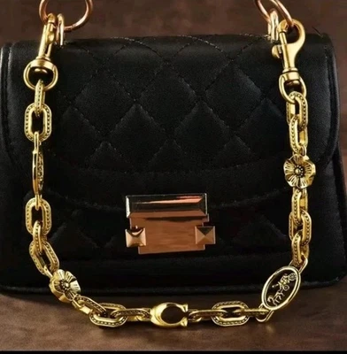 Coach Metal Horse and Carriage Valet Brass Bag Charm - Image 1 of 2