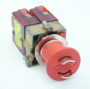 22102-312, Push Button Switch (22.5mm Operators - Maintained Lockable with Rees - Picture 1 of 1