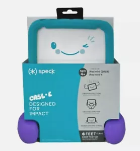 Speck Case-E passend für iPad Mini 4 (2019) Hülle für Kinder Aquamarin Blau / Lila NEU - Bild 1 von 5