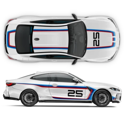 MOTORSPORT Stripes Set, for BMW G82 M4 Series - Image 1 of 4