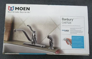 MOEN Banbury CA87528 Einhand-Seitenbrause Küchenarmatur verchromt - Bild 1 von 12