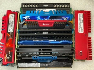 Mixed lot of 200GB (25X8GB) DDR3 PC3-12800 and higher speed NON ECC LOW DENSITY - Picture 1 of 3