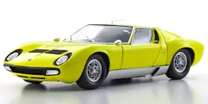 KYOSHO 8317Y 1:18 LAMBORGHINI MIURA P400 SV 1971 - YELLOW - Picture 1 of 7