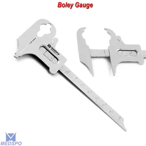 Orthodontic Boley Gauge Caliper Vernier Measuring Sliding Caliper Jewelery Tools - Picture 1 of 5