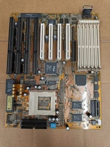 Gigabyte GA-586HX REV. 1.55 Socket 7 Motherboard with 4 x ISA, 4 x PCI Slots - Picture 1 of 2