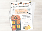 Halloween PERSONALISED Party Invitations Haunted House Party Invites