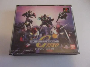 SD Gundam G Generation Zero - Sony Playstation 1 PS1 NTSC-J - Bandai 1999 - Picture 1 of 4