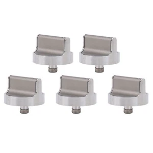 5x Metal Burner Control Knobs Replacement for Whirlpool WCG51US0DS00 - Picture 1 of 5