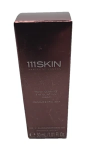 111SKIN ~ Rosenquarz Peeling Maske ~ 30ml/1,01 flüssige Unzen Neu im Karton - Bild 1 von 10
