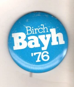 POLITIK ANSTECKNADEL (1976) "BIRKE BAYH" (Präsidentschaftsfeldzug) Q - Bild 1 von 1