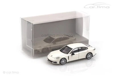 Porsche Panamera 4S 2015 Bianco MINICHAMPS 1:87 870067102 - Immagine 1 di 2