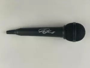 DEMI LOVATO SIGNIERTES AUTOGRAMM MIKROFON MIKROFON MIKROFON - ZUVERSICHTLICH, TELL ME YOU LOVE ME PSA - Bild 1 von 2