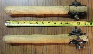 Pr. Bruner No. 4 TWO-MAN CROSSCUT Logging SAW Handles ~ NOS - Picture 1 of 5