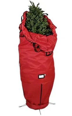 Santa's Bags Upright Tree Storage Bag for6-9ft. Trees Red - Image 1 of 2