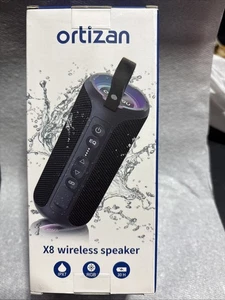 Altoparlante Bluetooth Nero X8 Pro 40W Impermeabile - Doppio Accoppiamento - Foto 1 di 4