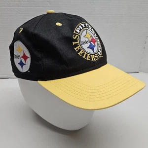 Mütze Pittsburgh Steelers verstellbar Kordelzug #1 Bekleidung NFL Football Logo - Bild 1 von 8
