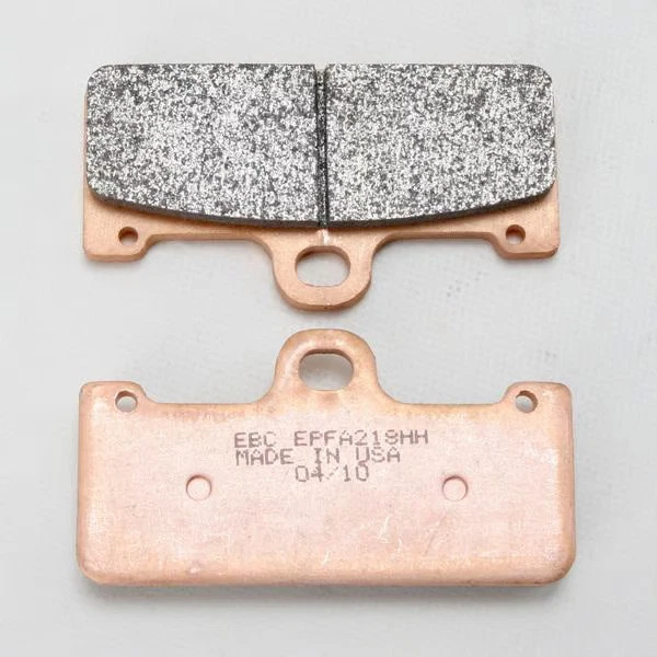 Pastillas de freno delanteras sinterizadas EBC EPFA185HH EPFA 61-0007 1721-0845 15-185EP 162237 Foto 1 de 4