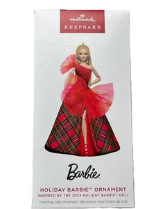 Hallmark 2024 Holiday Barbie 10th In Series Ornament ~ Neu in OVP - Bild 1 von 6