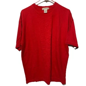 Vintage Banana Republic Shirt Mens Large Red Sri Lanka 80s 90s - Picture 1 of 6