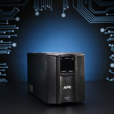 APC Smart-UPS C 1000VA // neue Akkus // LCD SmartConnect // 8x C13 // SMC1000IC - Bild 1 von 4
