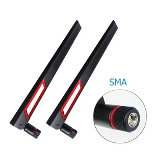 Gut WLAN-Router WIFI-Antenne WLAN-Router-Antenne 2 RP-SMA-Stecker/SMA-Stecker - Bild 1 von 14