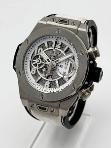 FULL SET - Hublot Big Bang Unico 45 WHITE/WEIß - TOP CONDITION/TOP ZUSTAND - Bild 1 von 7