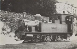 Eisenbahn Postkarte Isle of Man 15 Caledonia Douglas 1932 Manx Northern 0-6-0T Loco - Bild 1 von 1